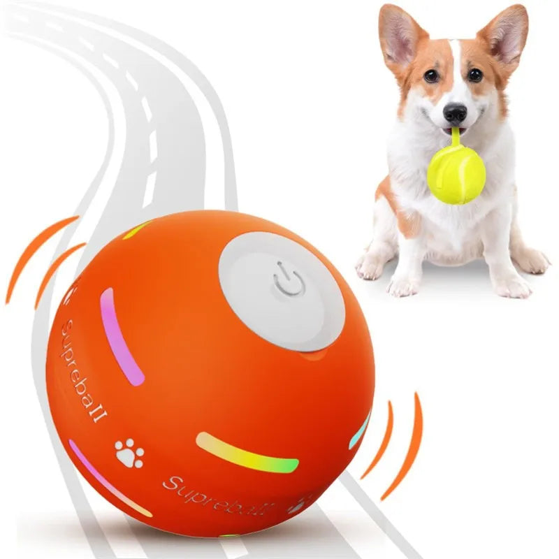 Interactive Smart Ball: The ultimate Automatic Toy to keep your pet Active, engaged, and entertained!